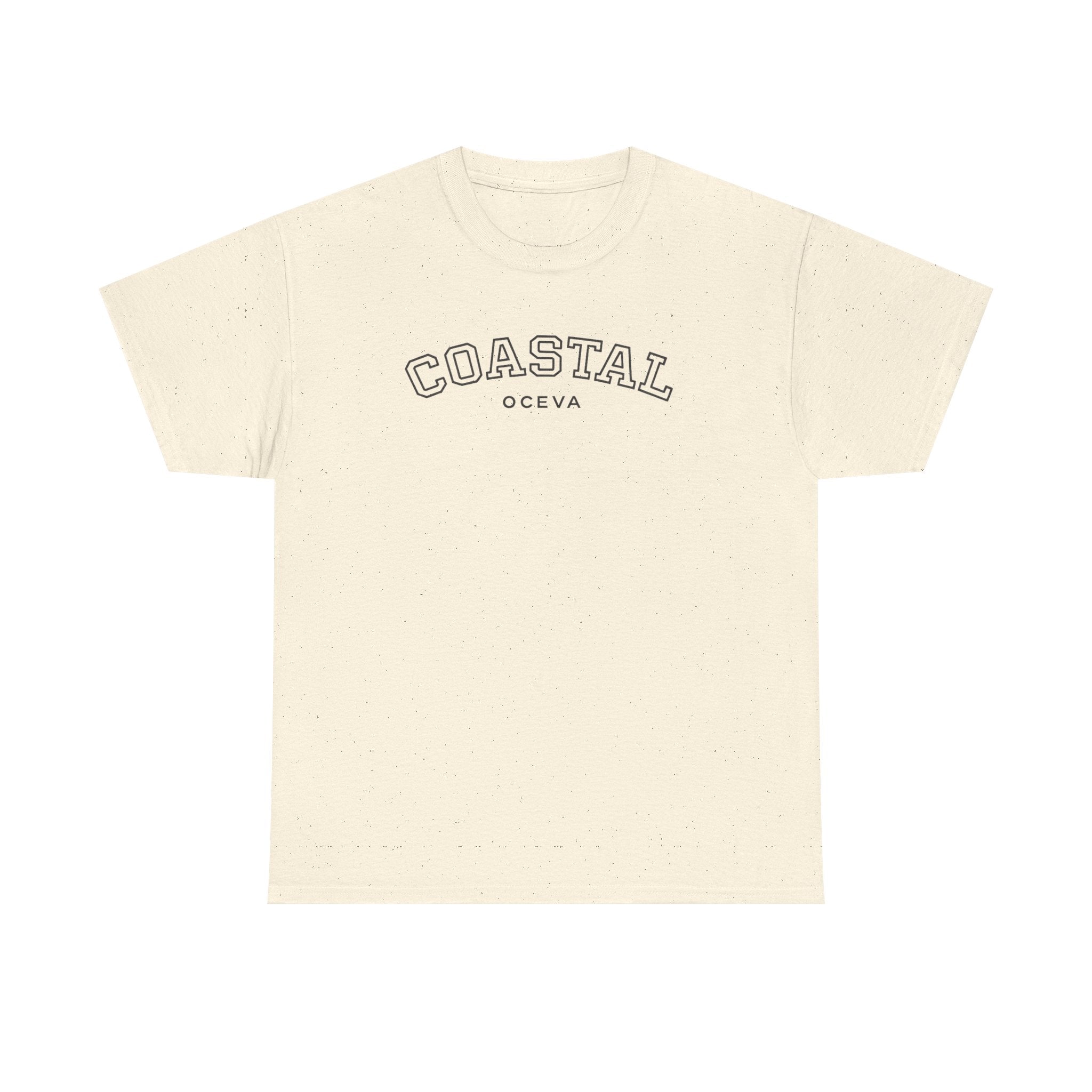 Coastal Tee – Minimal Beach Graphic T-Shirt ("Coastal")