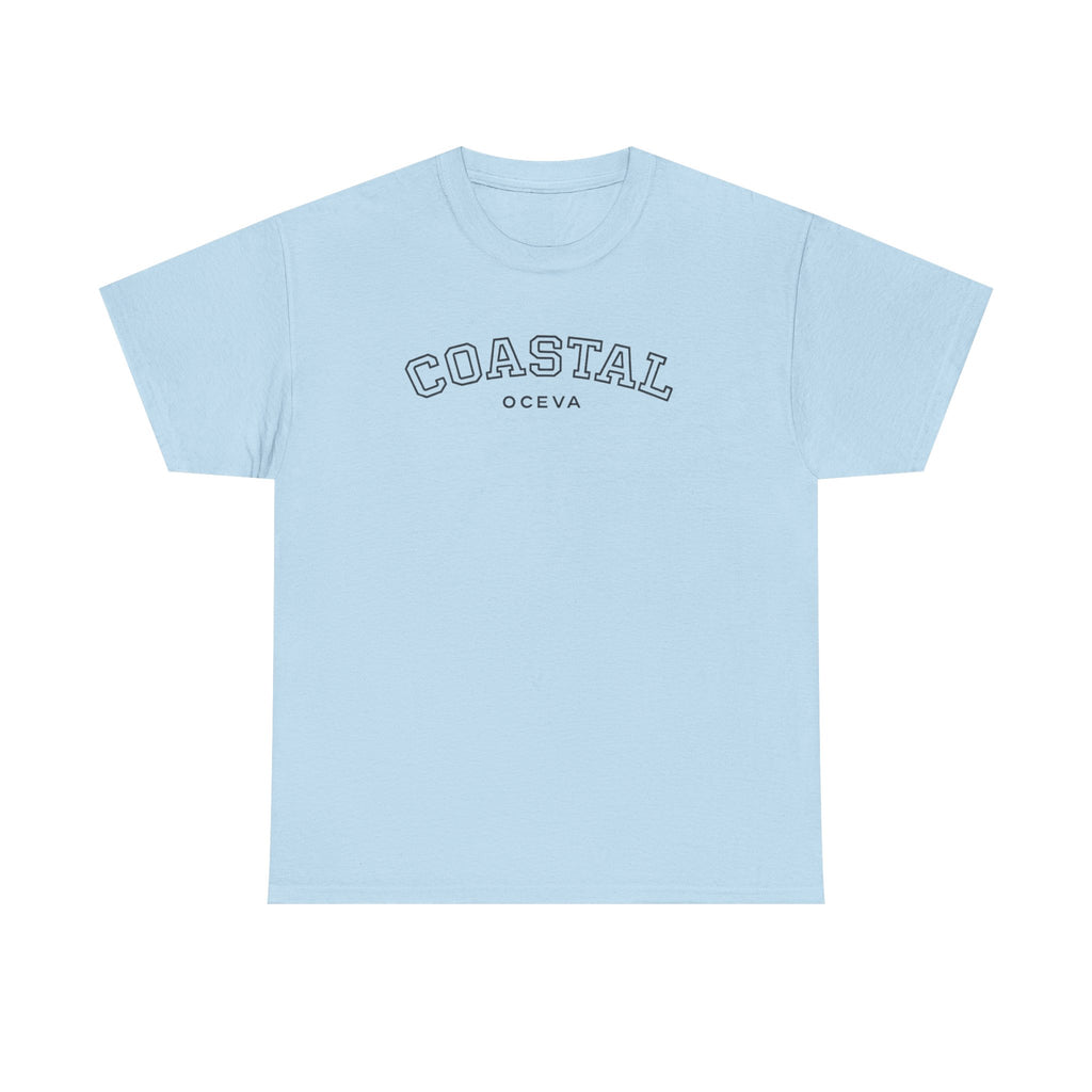 Coastal Tee – Minimal Beach Graphic T-Shirt ("Coastal")