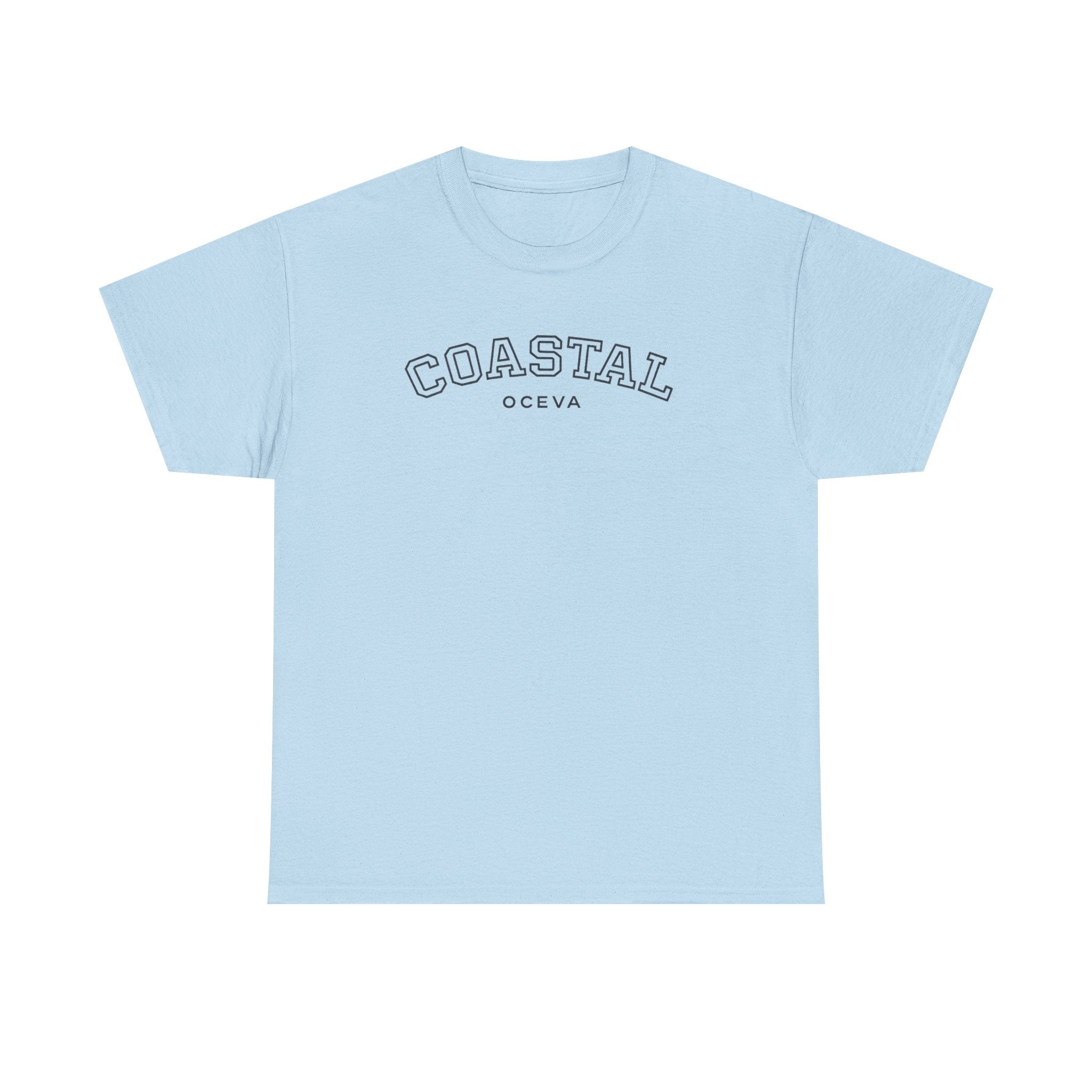 Coastal Tee – Minimal Beach Graphic T-Shirt ("Coastal")