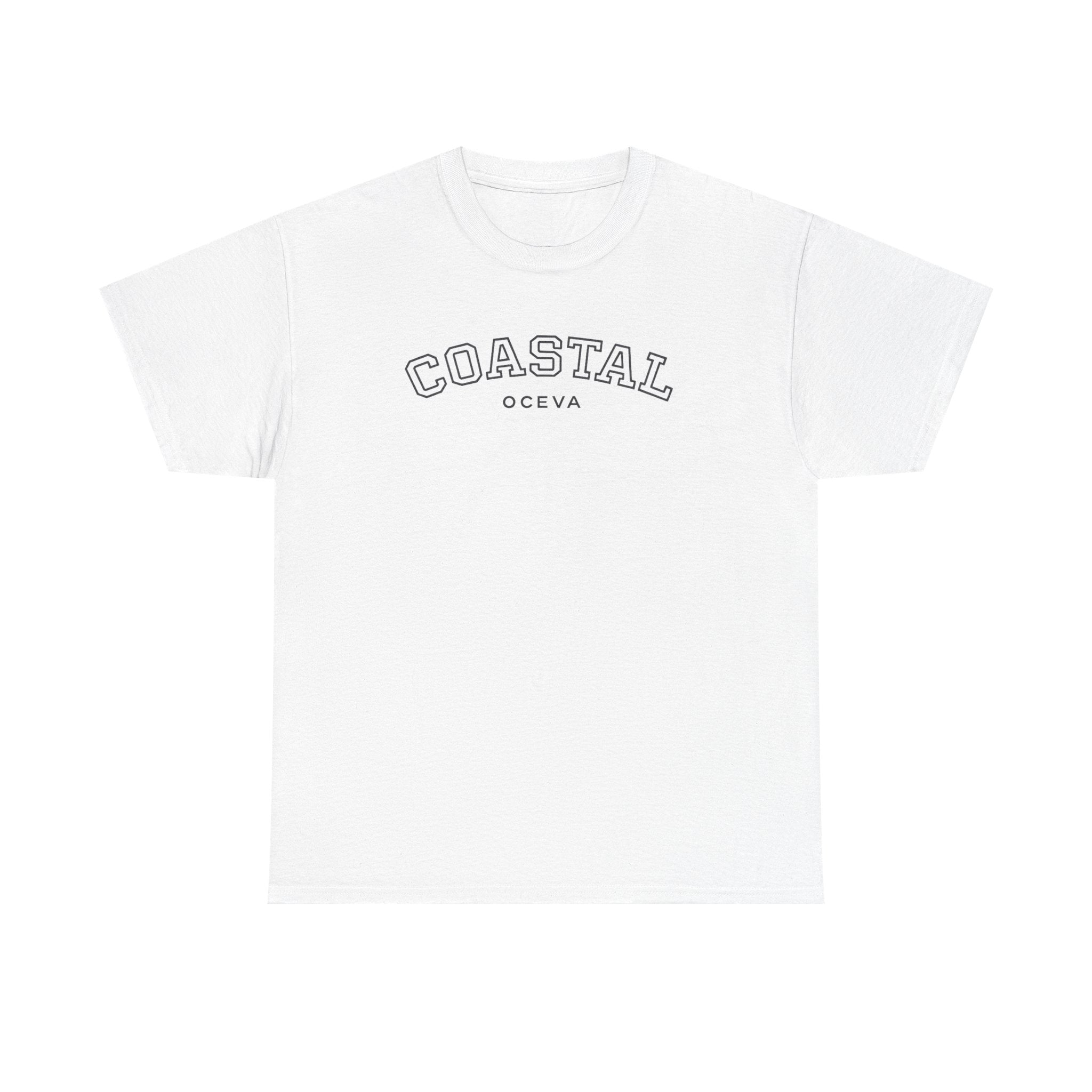 Coastal Tee – Minimal Beach Graphic T-Shirt ("Coastal")