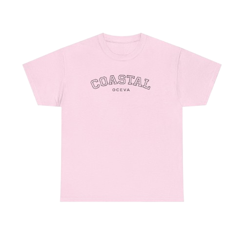 Coastal Tee – Minimal Beach Graphic T-Shirt ("Coastal")